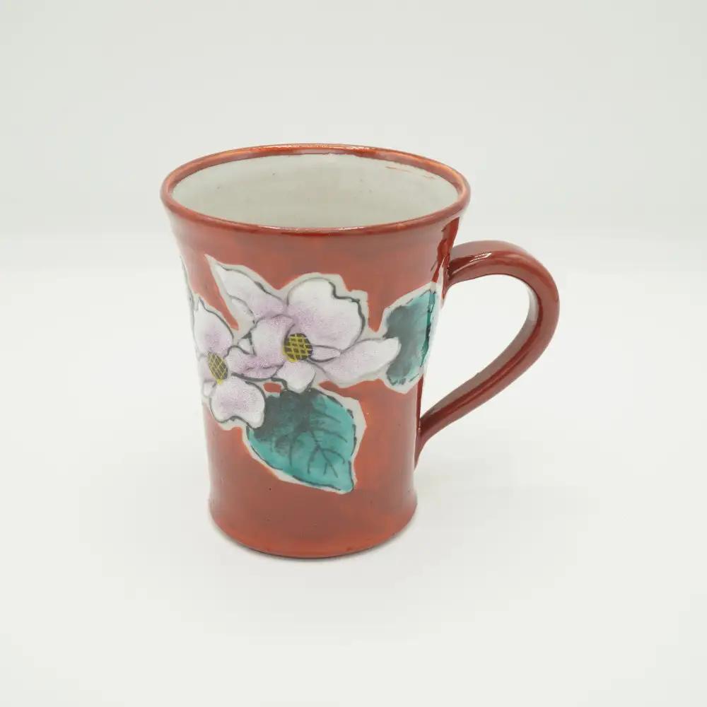 九谷焼 マグカップ・花水木