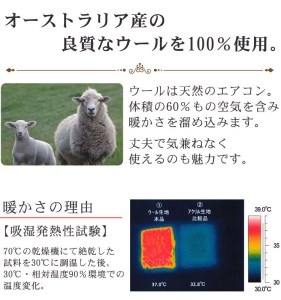 家庭で洗えるムートン調ウールシーツ(セミダブル) | 敷き毛布 [0334]