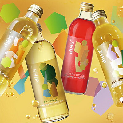 【ふるさと納税】 SHIP KOMBUCHA ASSORT 詰め合わせ(300ml×4種×3本ずつ)【配送不可地域：離島】【1480472】