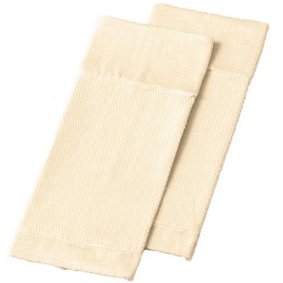 ふるさと納税 大和高田市 日本製 シルク 薄い 締めつけない スリムサポーター ひざ用 年中着用 ベージュ(1668-2782