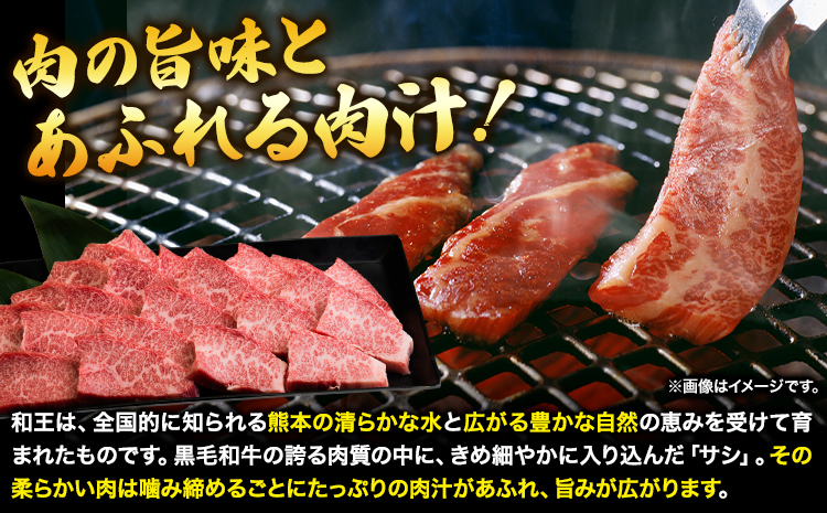 くまもと黒毛和牛 和王 バラ 霜降り 焼肉切り落とし 550g 牛肉 黒毛和牛 A5 A4 等級《60日以内に出荷予定(土日祝除く)》---ng_fwow_60d_24_12000_550g---st