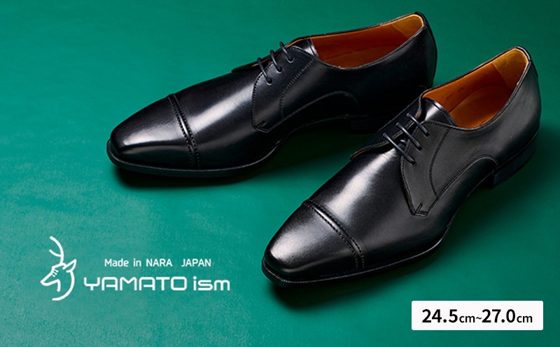 
                  YAMATOism ヤマトイズム 牛革ビジネスシューズ 紳士靴 YAP101（ブラック）【ファッション・靴・シューズ・革製品・革靴】 光沢感 [№5990-0977]
                