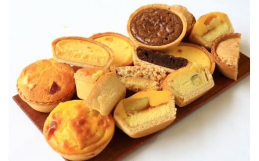 ゆずショコラ＆はまぐりもなかくっきー＆人気タルトの15個セット＜コヤマ菓子店＞【宮城県気仙沼市】