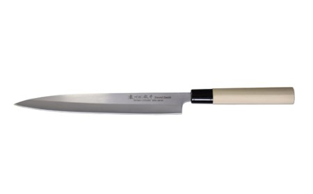 左利き用 濃州正宗作 ステンレス刺身包丁240mm