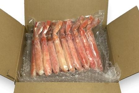 ボイルズワイガニ棒肉ポーション1kg(20～50本) D-48006
