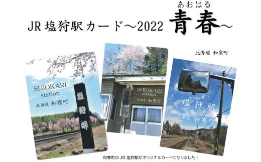 
【ふるさと納税】JR塩狩駅カード～2022青春～
