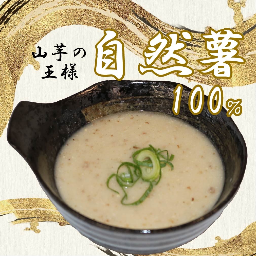 とろろ 冷凍 125g × 4個 自然薯 100％ 小分け セット とろろ汁 長芋 山芋 お手軽 アンチエイジング 農林水産省賞 受賞 ご飯 お供 そば つけ汁 健康 栄養 夏 バテ とろろ芋 個包装 静岡県 藤枝市