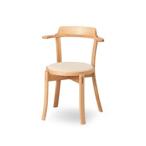 旭川家具 カンディハウス ルントオム チェアー（座張） 北海道タモNF／RK-NL_00259