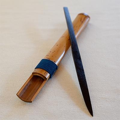 ふるさと納税 天理市 玉鋼ペーパーナイフ　片刃