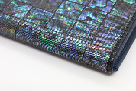 TAMIYARADEN /民谷螺鈿 Card Case 「MOSAIQUE」 bluenuit※プレゼントパッケージ