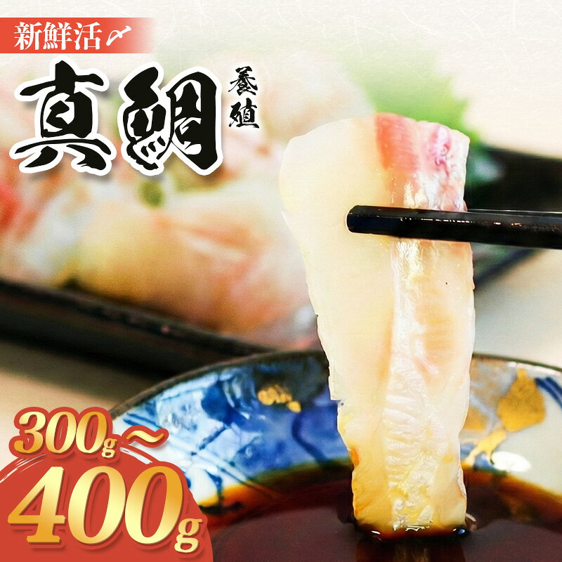 【ふるさと納税】 鯛 タイ 1尾分 300g～400g 真鯛 刺身 お刺身 刺し身 海鮮 魚介 海鮮 鯛めし 鯛鍋 鯛しゃぶ 煮付け 高級魚 お取り寄せ 贈り物 産地直送 国産 三重県 南伊勢 伊勢 志摩 8000円 8千円