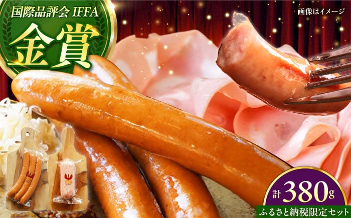 
            【ふるさと納税限定】TESIOの自家製フランク＆ボローニャセット (計380g) 豚肉 ハム ソーセージ 小分け 真空パック 沖縄市 / TESIO [BCAD005]
          