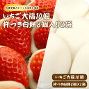 【ふるさと納税】【先行予約】和菓子職人がつくるいちご大福 と杵つき白餅セット