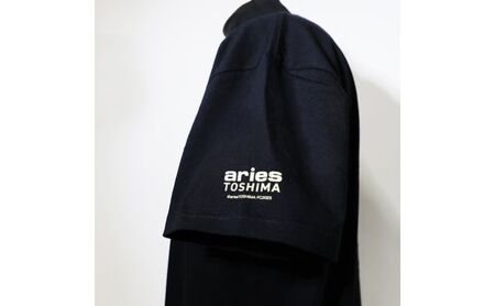 エリース豊島 ロゴプリントTシャツ・ブラック Tシャツ スポーツ サッカー クラブチーム 豊島区 東京都 S