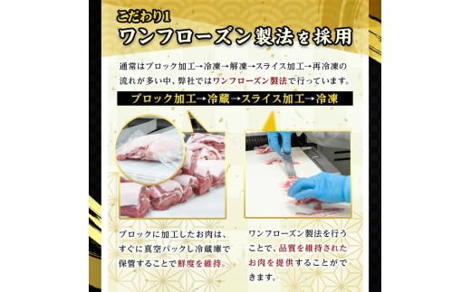 【3か月定期便】鹿児島県産 恵味の黒豚 しゃぶしゃぶセット 計1.5kg (ロース 250g×2 ・かたロース 250g×2 ・ばら 250g×2 の しゃぶしゃぶ肉 ) を ３回 お届け ! （総量 約 4.5kg ） 冷凍 小分け 国産 鹿児島県産 黒豚 食べ比べ セット 大容量！【00-110-11-TK】