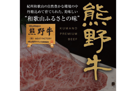 特選黒毛和牛 熊野牛 ロースステーキ 約1kg （約200g×5枚）【mtf402】