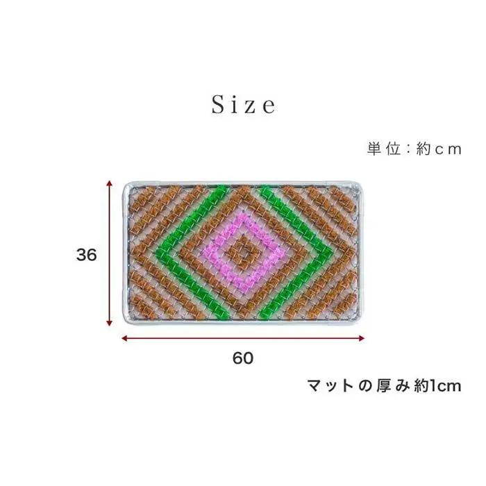 玄関マット 泥 雪 落とし 36×60cm マルチ3色 SNG102107801