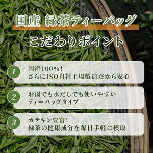 煎茶 ティーバッグ 100パック 国産 お茶 おちゃ 茶 飲料 日本茶 煎茶ティーバッグ 京都 和束町