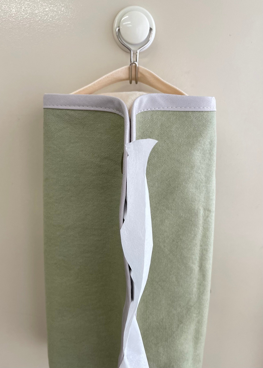 【のこり染】ティッシュボックスカバー　さくら