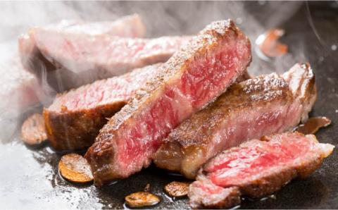 【日時指定必須】五島牛特上サーロインブロック 約400g～500g×2・あぶり焼×2  牛肉 牛 肉 ステーキ 【鬼岳牧場】 [PEK005]