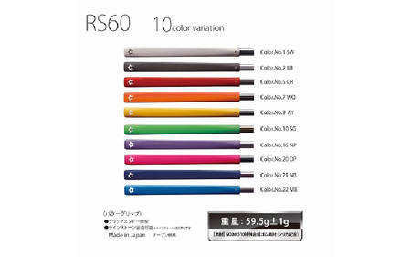 RS60 ゴルフ パターグリップ クラシックレッド 〈よりストロークに集中できる！〉