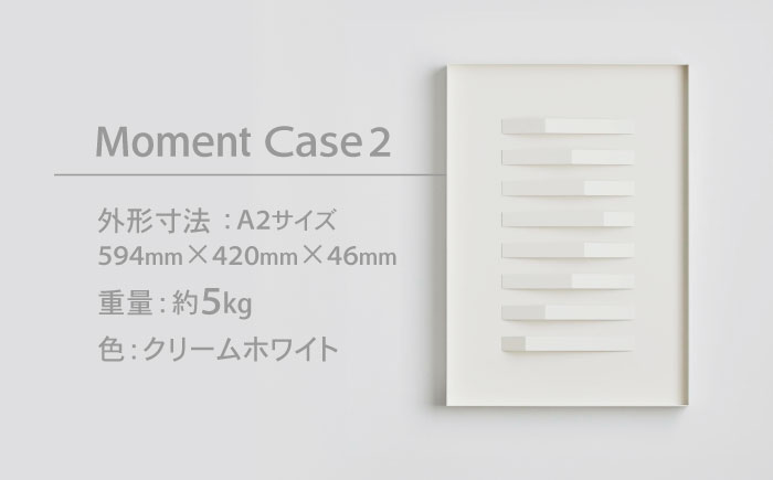 Moment(ﾓﾒﾝﾄ) Case 2 / インテリア オブジェ リサイクル クリエイティブ 幾何学的 モダン 壁掛け デザイン デザイナーズ アート / 株式会社日本ベネックス [AHCC019]