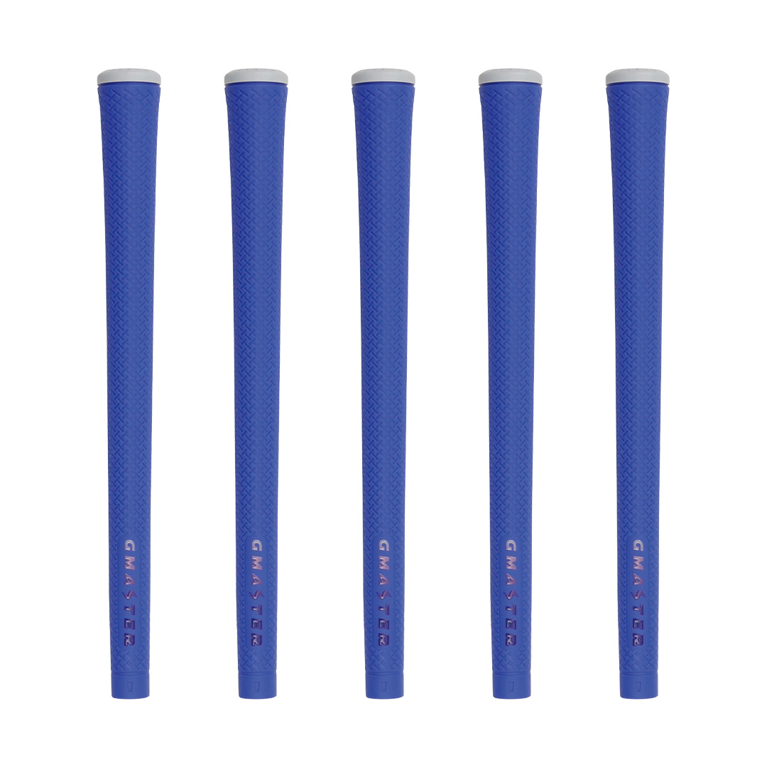 GMASTER GOLFGRIP ( スタンダード ) ロイヤルブルー × マルチプル 5本 ゴルフ グリップ ゴルフグリップ 日本製