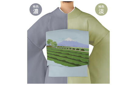 【和装振興応援プロジェクト】歳時記5月2「八十八夜」京手描友禅 染帯｜染帯 着物 織物 人気 おすすめ [ 手描友禅 帯 染匠 職人 歳時記 人気 おすすめ ギフト プレゼント お取り寄せ 通販 送料