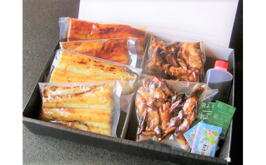 加熱しやすいよう、半尾ずつ真空包装しお届け致します