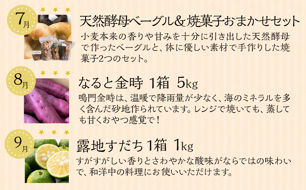 徳島満喫セット グルメ定期便【１２ヶ月毎月お届け】