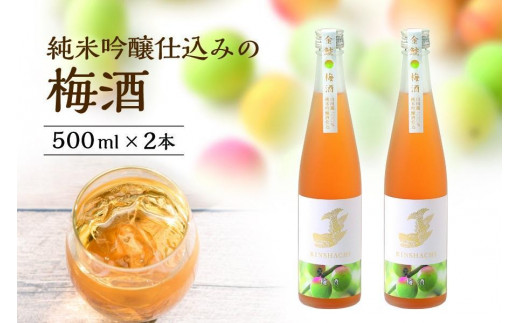 
【金鯱】純米吟醸仕込みの梅酒（500ml×2本）
