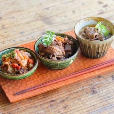 ふるさと納税 春日井市 牛すじ食べ比べセット3種類と鶏めしの素/各2個合計8個のセット　一人暮らし 冷凍 レトルト |  | 01