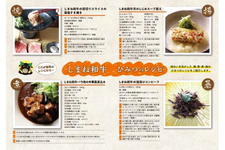 神話の国島根が誇る逸品 しまね和牛 小間切れ 肉 牛肉 和牛 国産牛 黒毛和牛 【1307】