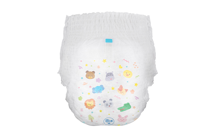 あんしんGenki！ ベビーおむつ Big大サイズ 4袋 アイリスオーヤマ ｜ ふわもちタッチ パンツタイプ オムツ おむつ 紙おむつ ベビー用品 敏感肌 日用品 消耗品 出産祝い お祝い 子育て 育
