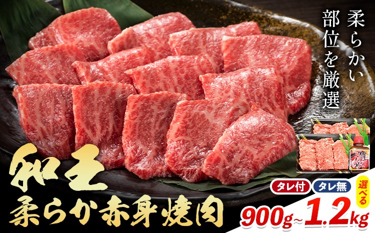 
                  熊本県産A5等級和王 柔らか赤身焼肉 選べる内容量 900g 1.2kg タレ付き 1本 2本 帝神志方ミート株式会社《90日以内に出荷予定(土日祝除く)》熊本県 菊池市 牛肉 肉 お肉 和牛 くまもと黒毛和牛 熊本県産 A5 和王 赤身 赤身肉 柔らか 厳選 焼肉 志方のたれ
                