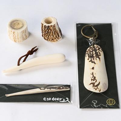 ふるさと納税 斜里町 鹿の角　バラエティー5点セット