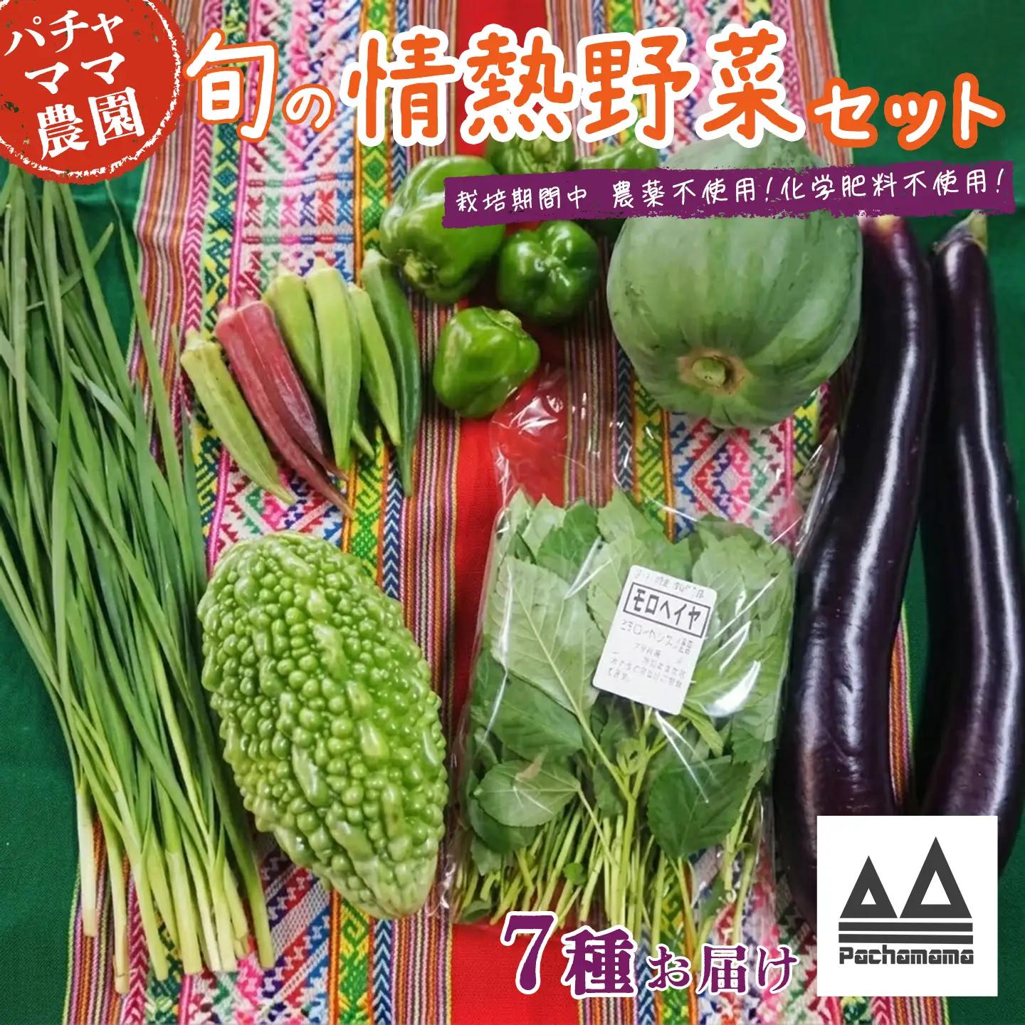 野菜 無農薬 農園自慢の情熱野菜セット 7種