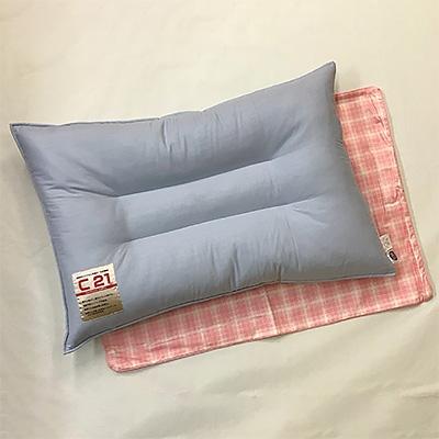 ふるさと納税 泉大津市 洗える　清潔　備長炭枕　枕カバーPK　2枚付き
