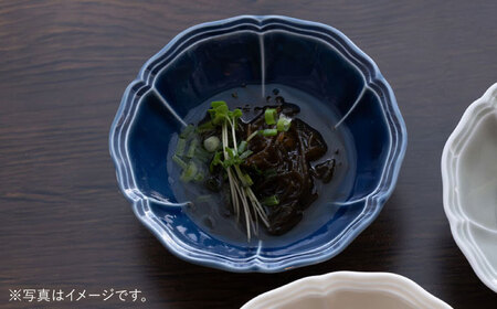 【波佐見焼】ombre de fleur ボウルS アズール 3個セット 食器 皿【翔芳窯】[FE386]