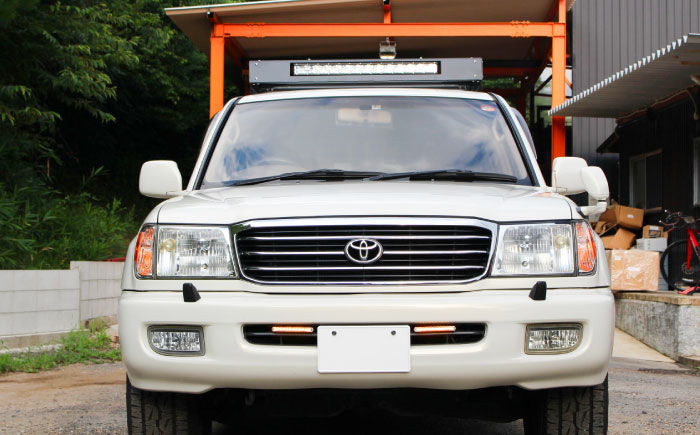 ROS FIELD トヨタ ランドクルーザー100専用 ルーフラック / 車 くるま カー用品 アウトドア レジャー / 恵那市 / ROYAL STAGE [AUEB011]