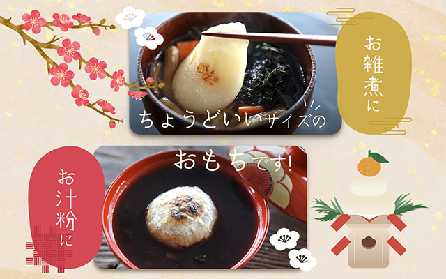 ＜6月中旬発送＞丸もち6か月定期便！ 杵つき餅 380g×3袋（入金期限：2025.5.25）