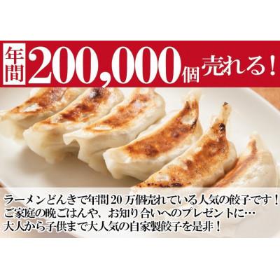 ふるさと納税 高岡市 愛され続けて27年!ラーメンどんきの自家製冷凍餃子25個入り×3箱 |  | 02