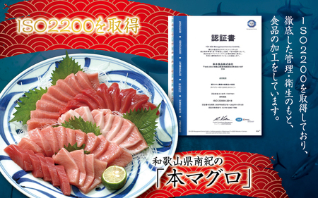 【お正月予約 12月26日～30日発送】本マグロ トロ＆赤身セット 1kg（養殖） 濃厚な赤身と高級部位トロの鮪好きにはたまらないセット 【串本町×北山村】 高級 クロマグロ まぐろ マグロ 鮪 中ト