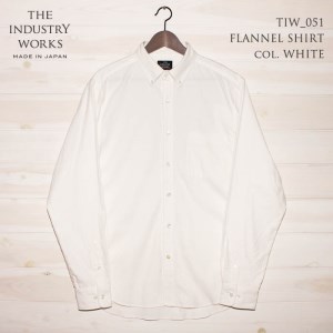 　播州織メンズネルシャツ「THE INDUSTRY WORKS」（1着）【TIW_051（ホワイト）】 36-2