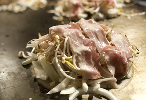 佐賀県産玉ねぎのお好み焼き３枚セット：B015-132