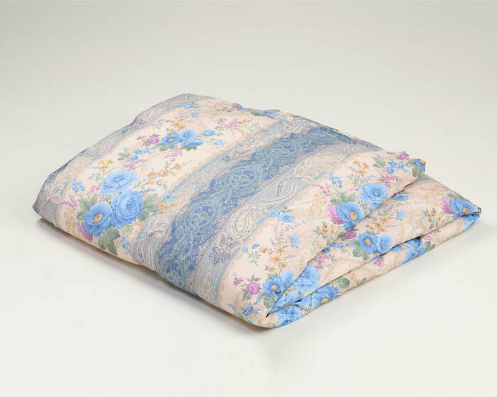 【ふるさと納税】 上質羽毛肌掛ふとん（秩父市内産） ／ 寝具 掛け布団 羽毛布団 シングルロングサイズ 送料無料 埼玉県 ※沖縄・離島地域へのお届け不可 No.140