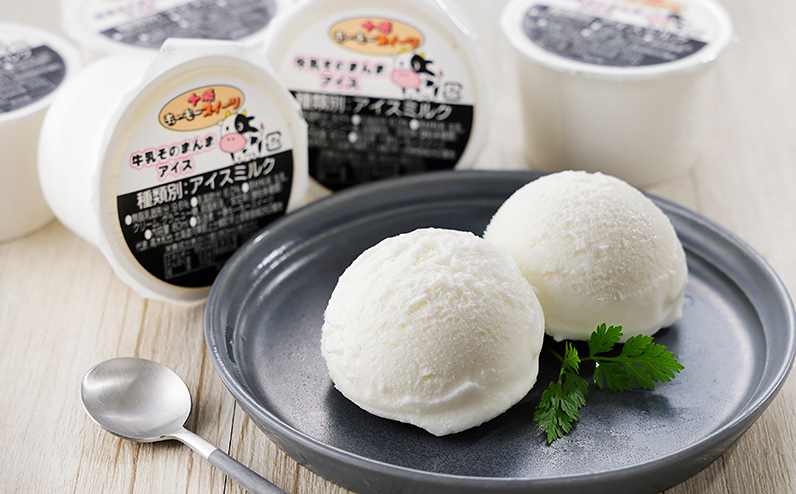 十勝もーもースイーツ 牛乳そのまんまアイス 80ml×24個 北海道 アイスミルク 卵不使用