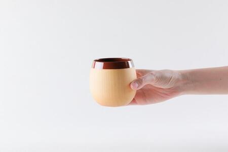 chanto　コーヒーカップ　ブラウン