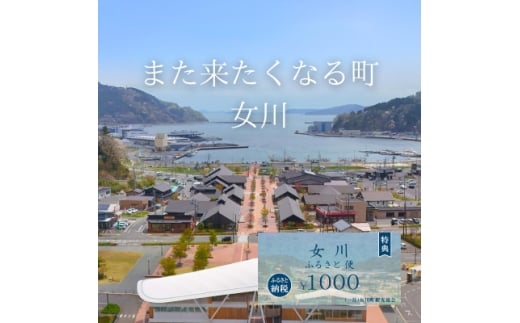 「女川ふるさと便」1000円分×24枚【1674174】