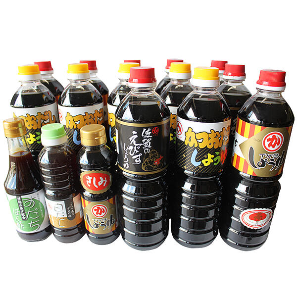 佐賀の美味しい醬油と調味料のセット：B385-003